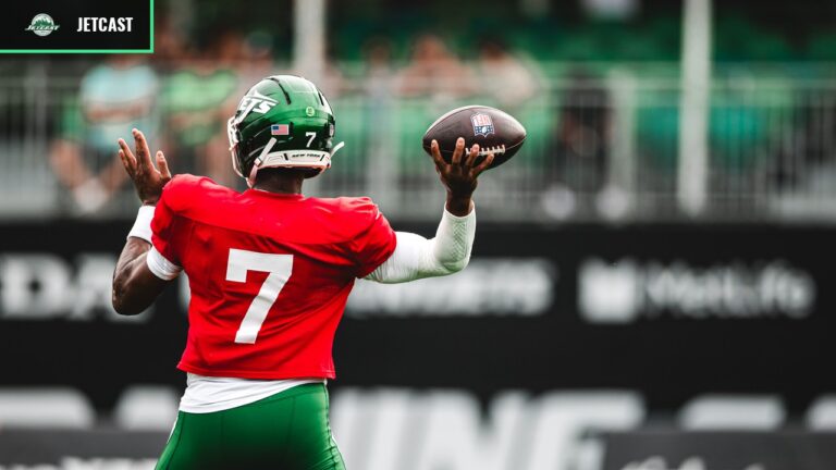 Jets-Bucs Joint Practice Day 9: Offense Stumbles, Bailey Flashes